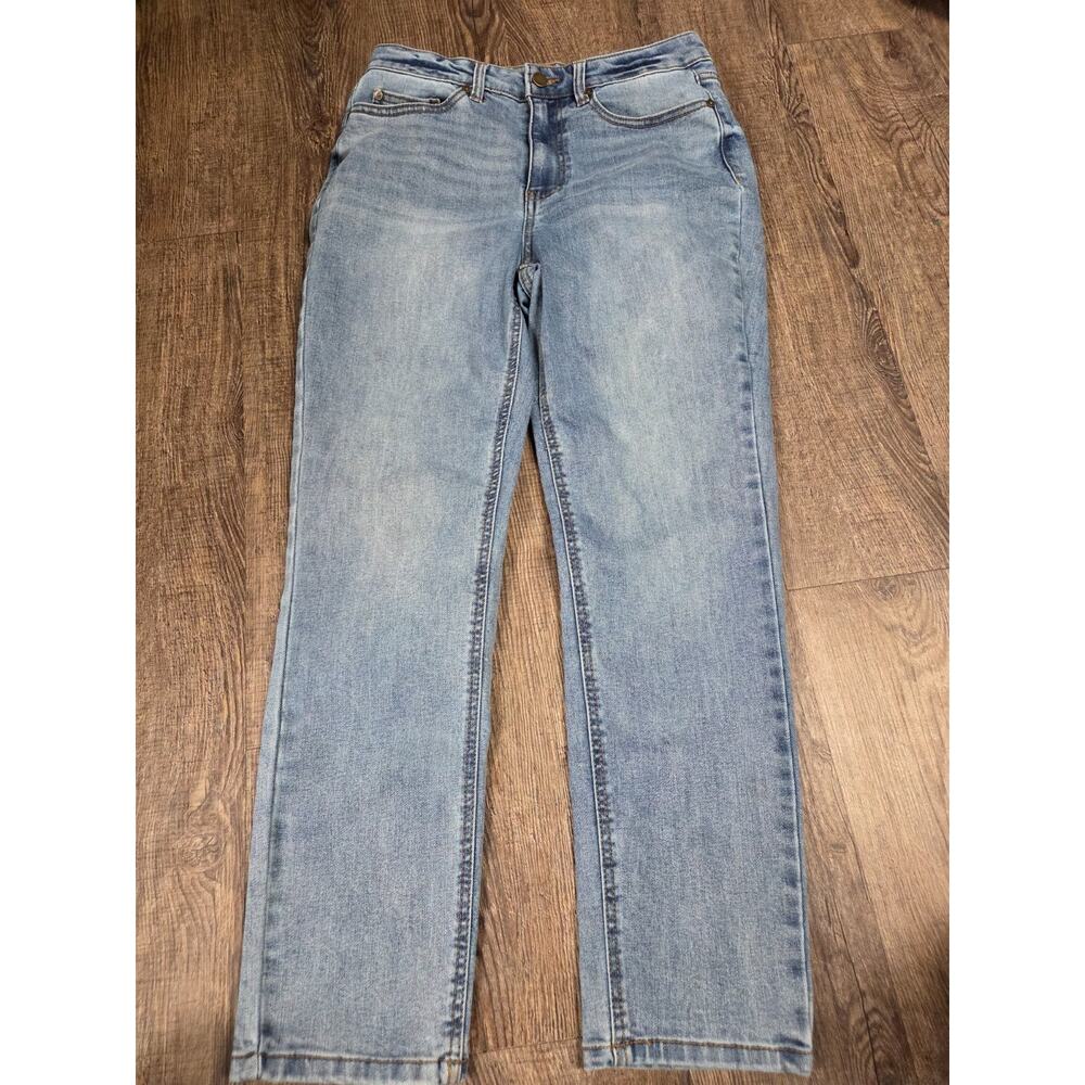 Oat Denim Straight Leg Jeans Light Wash Women's 6/28